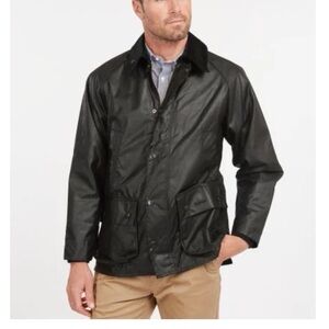 NWT Barbour Bedale Waxed Jacket - Sage